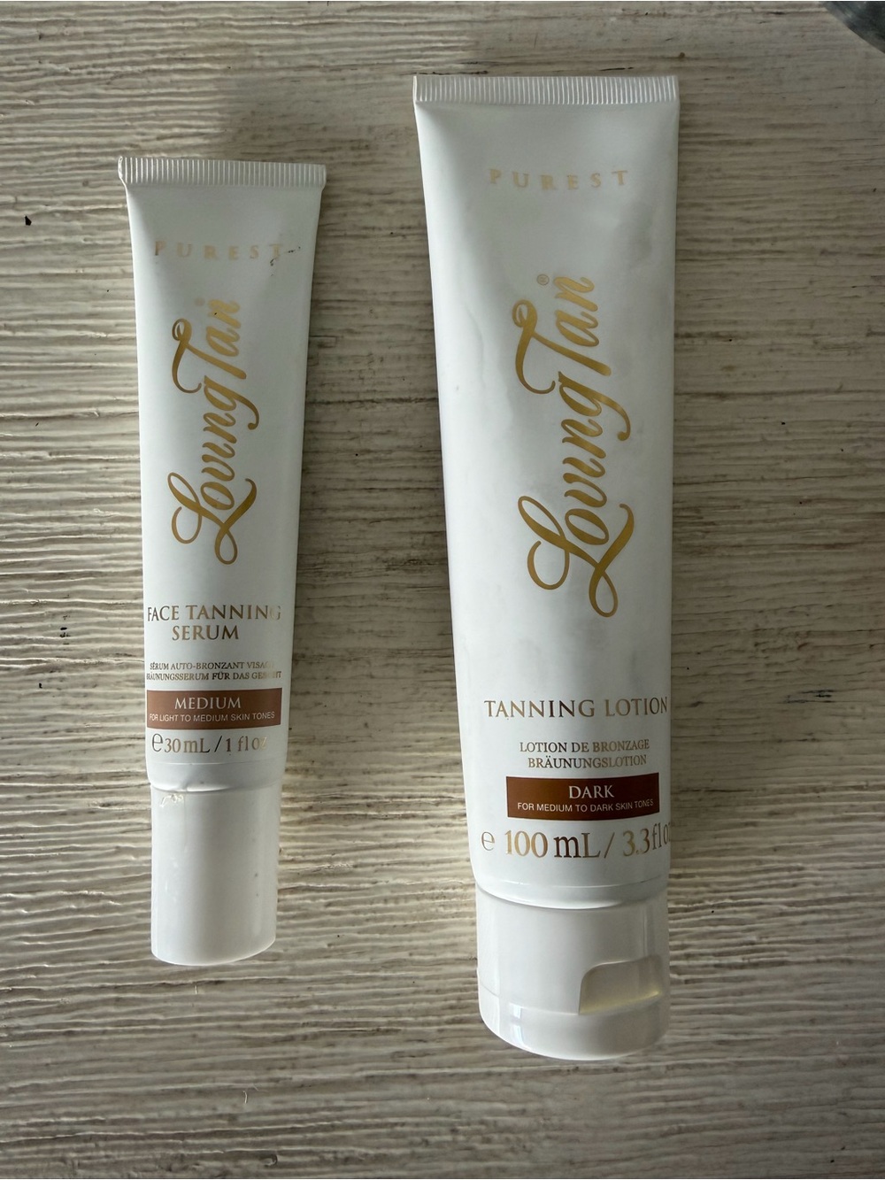 Purest Loving Tan Tanning Lotion & Face Serum